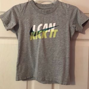 Nike I Can Kick It Graphic T-Shirt Boys Size 6